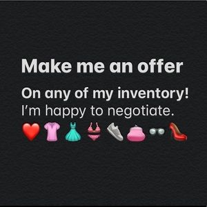 Make me an offer!